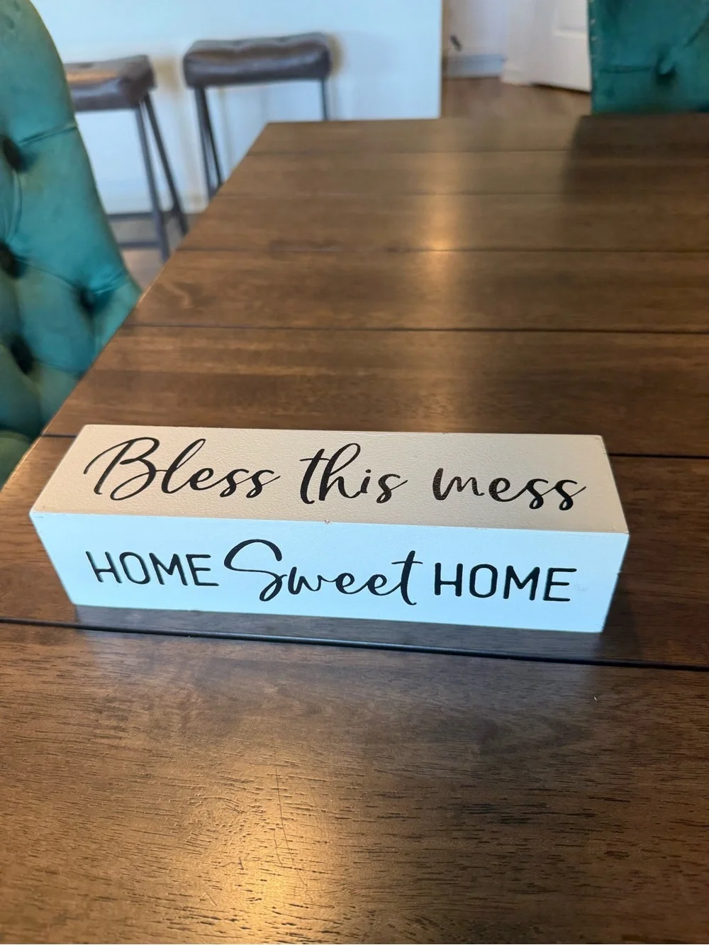 Multi Message Wood Sign - Gather Together Script - Picture 4 of 8